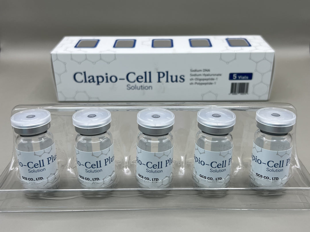 Clapio Cell Plus Serum bottles | Face vital 